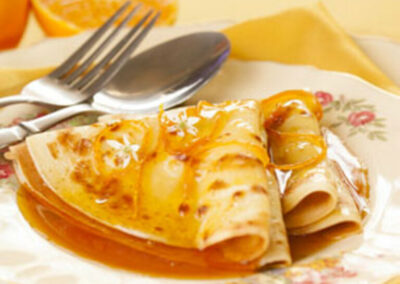La crêpe Suzette, la crêpe de référence