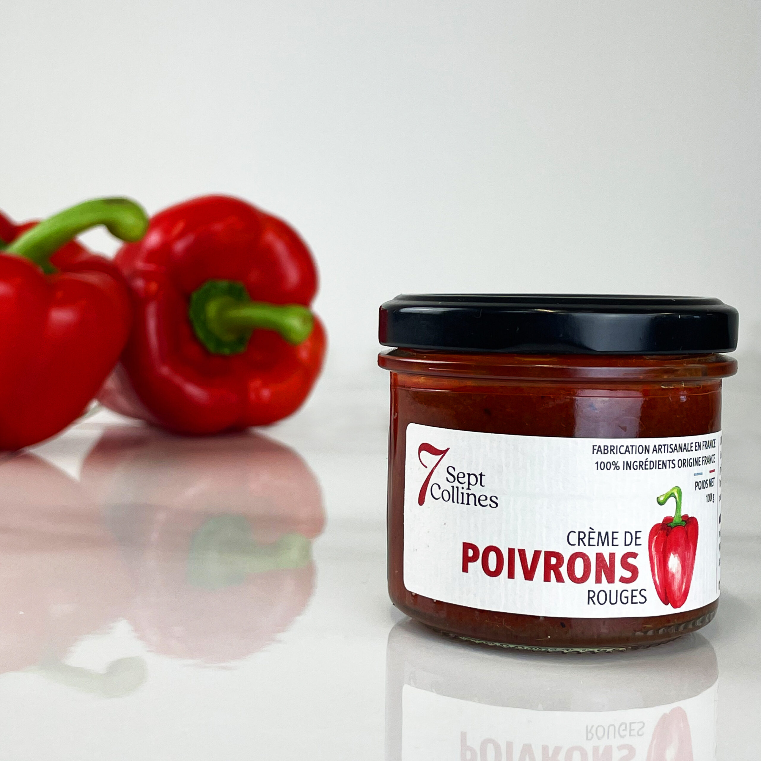 Crème de Poivrons Rouges - Sept Collines