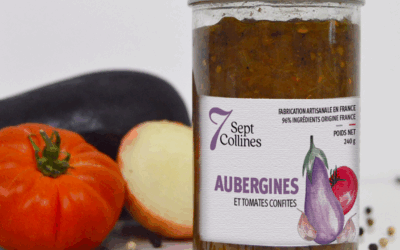 Aubergines et Tomates Confites