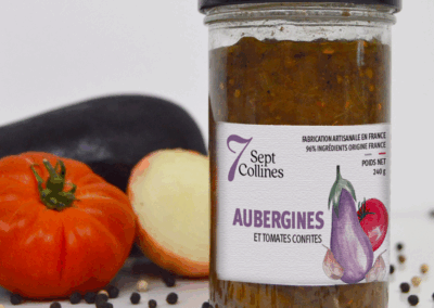 Aubergines et Tomates Confites